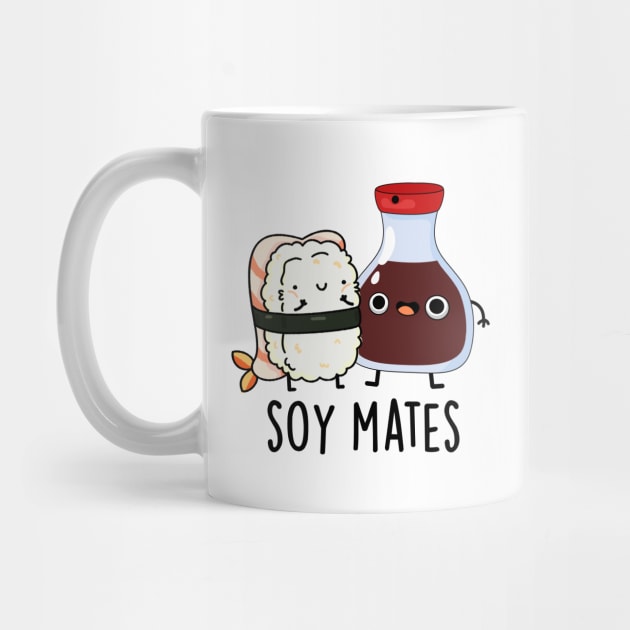 Soy Mates Cute Soy Sauce Pun by punnybone